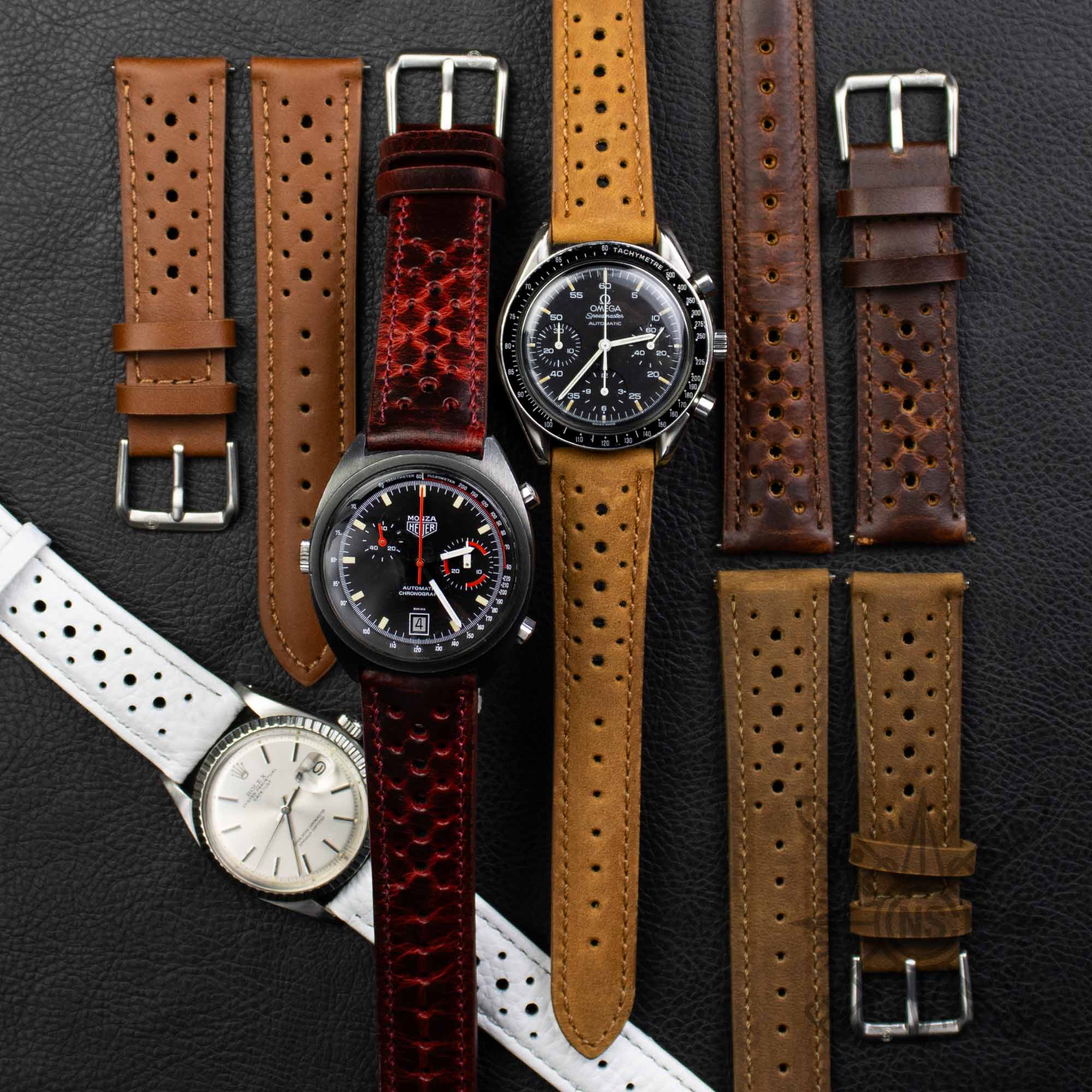 Racing watch straps