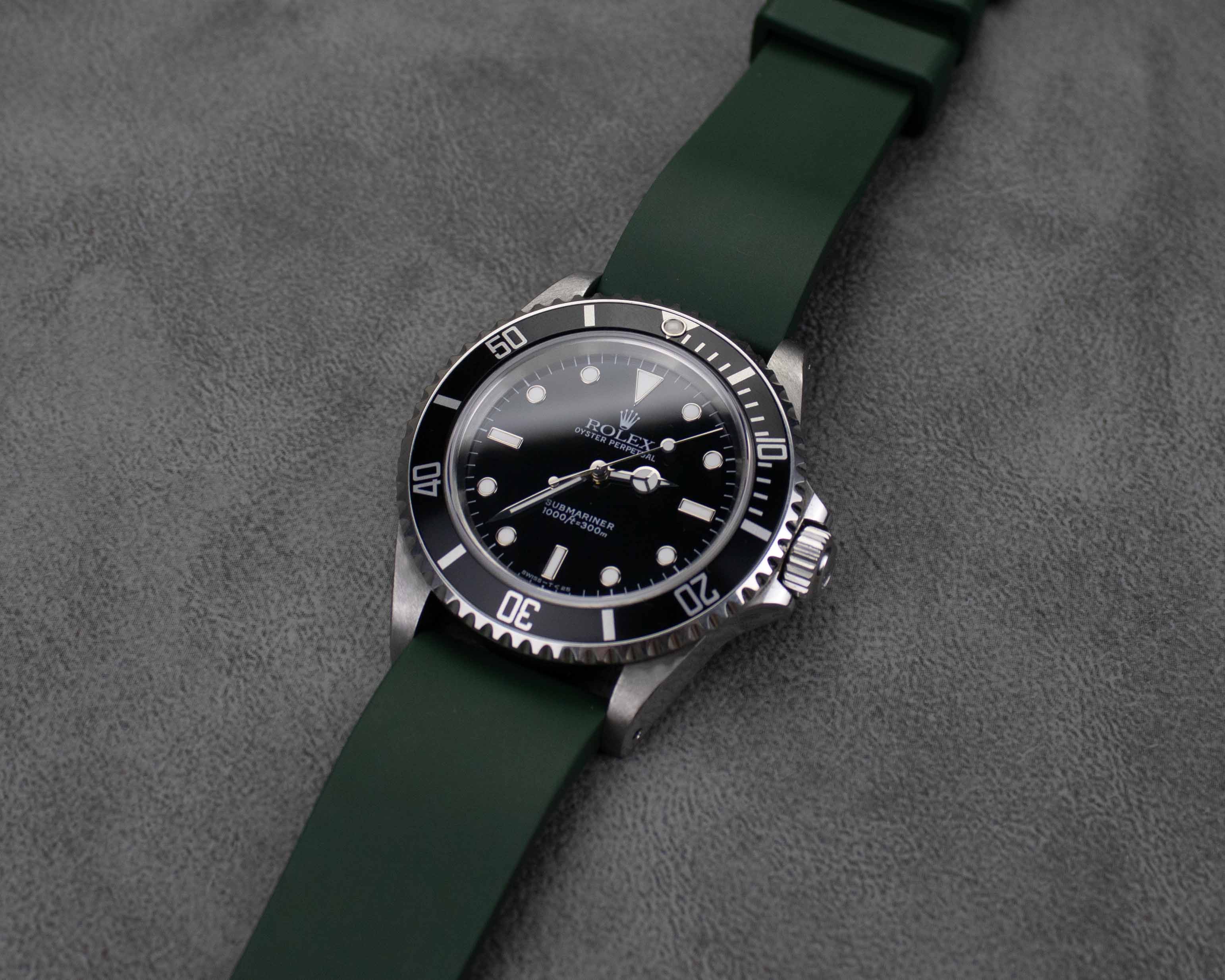 Rolex rubber watch sale