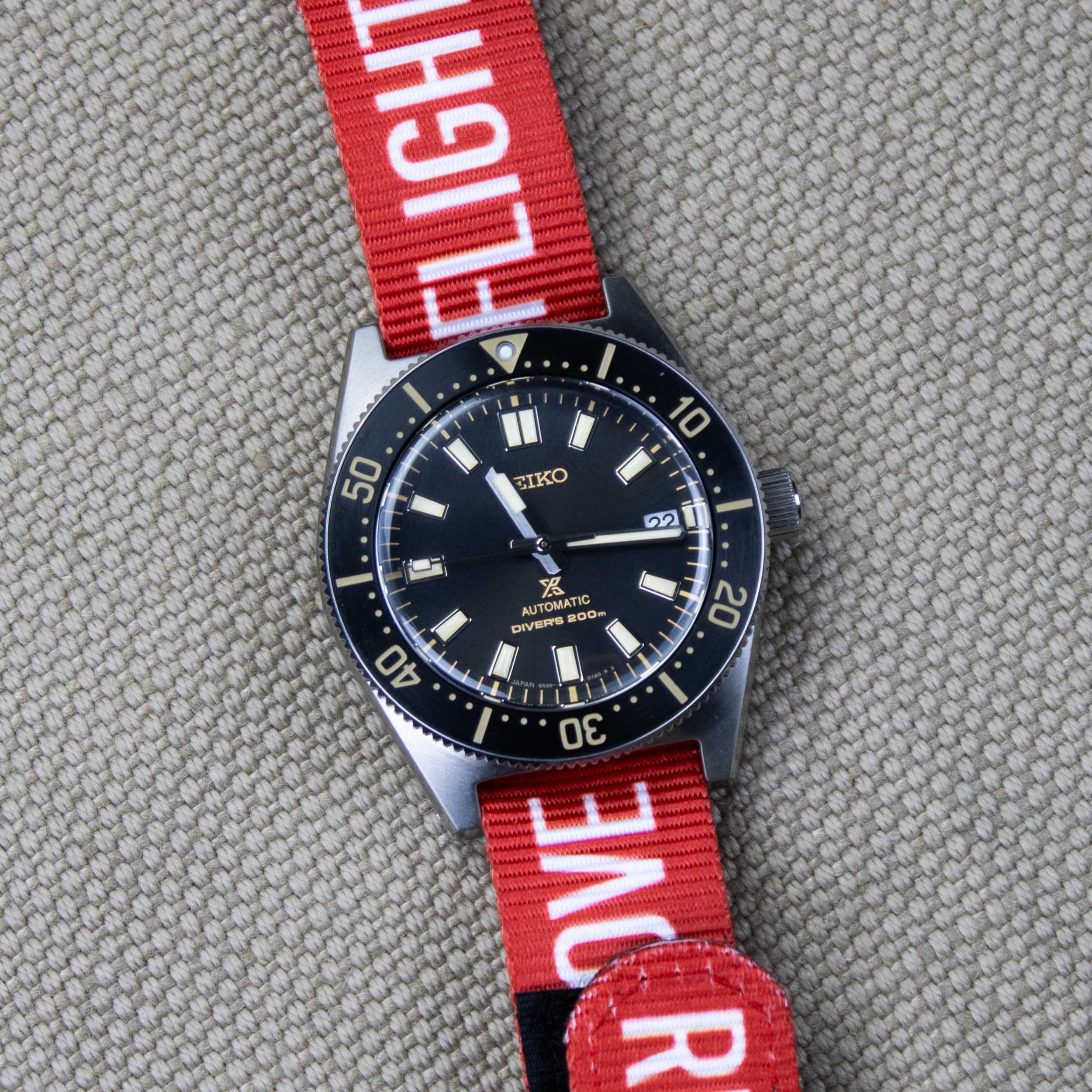 Remove before flight watch band